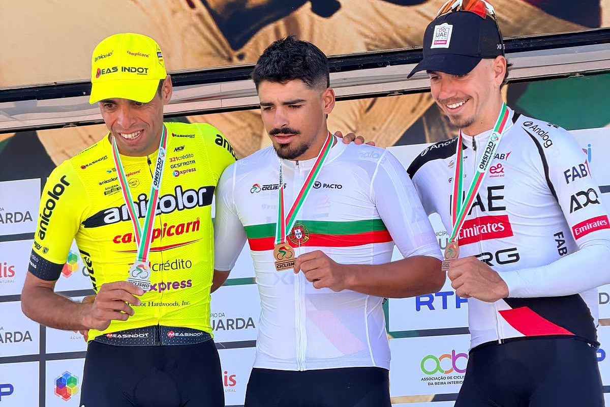 António Morgado, nuovo campione portoghese (da UAE Team Emirates-XRG)