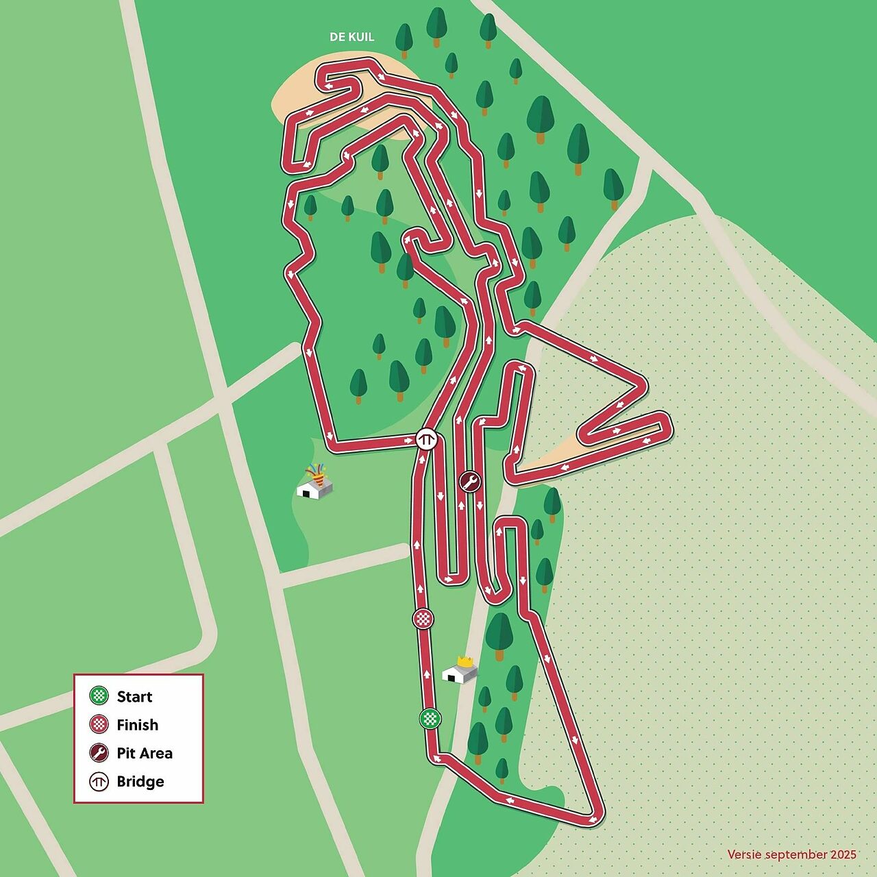 Il percorso dell'appuntamento di Coppa del Mondo di ciclocross a Zonhoven © UCI Cyclocross