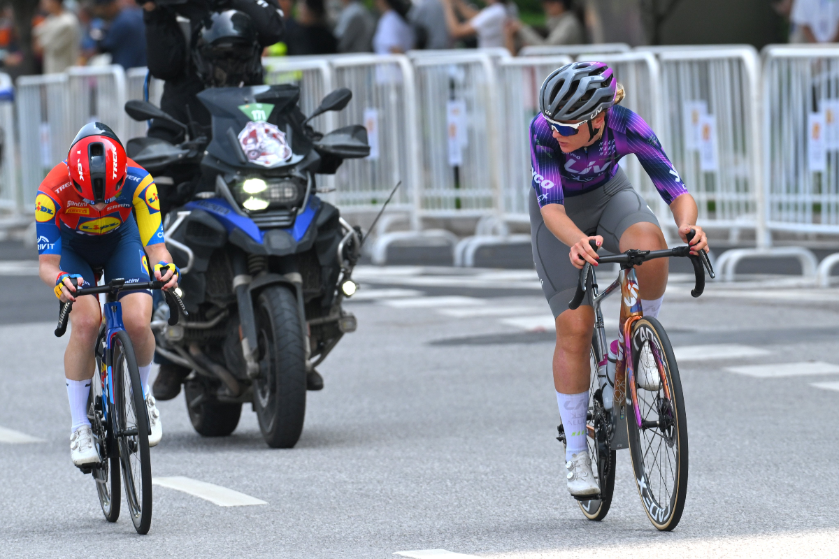 Anna Henderson e Caroline Andersson ©UCI WWT (Foto Getty)