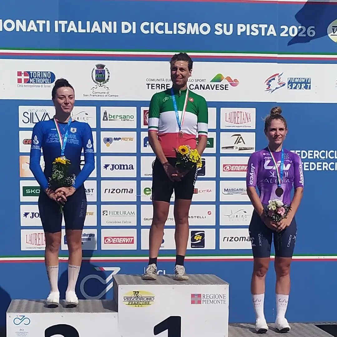 Vittoria Bussi vince l'inseguimento individuale ai Campionati Italiani Pista 2026 ©Velodromo Francone