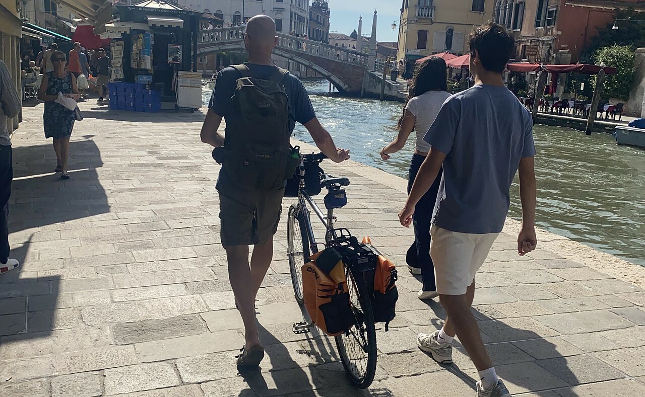 cicloturismo a venezia