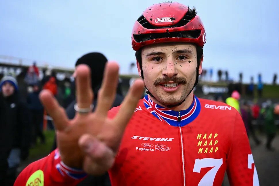 Quarto titolo nazionale consecutivo per Cameron Mason © CyclingNews/Olly Hassell/SWpix.com
