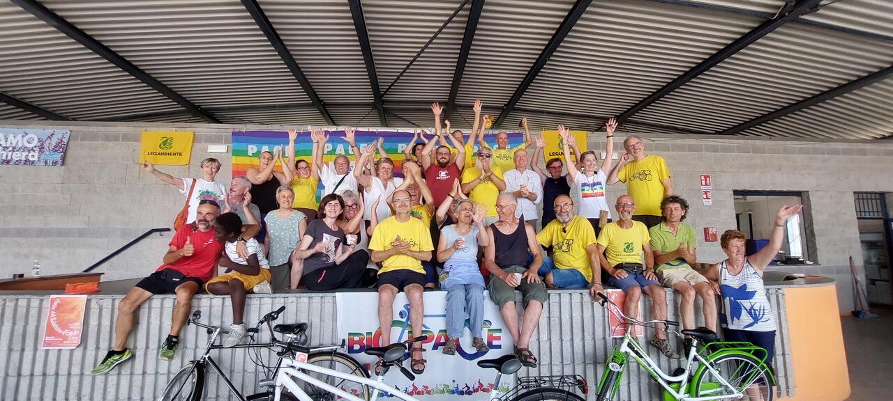 Carlo Motta e i ragazzi di Bicipace © Bicipace
