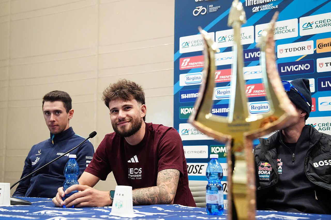 Filippo Ganna, al fianco di Antonio Tiberi