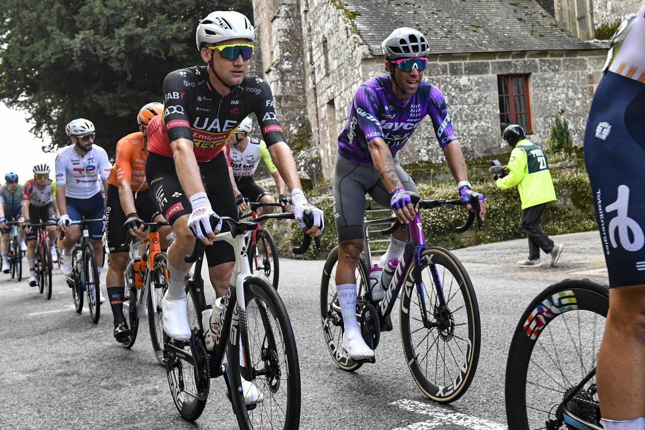 Micheal Matthews al rientro alle corse alla Bretagne Classic 2025 ©GreenEDGEteam