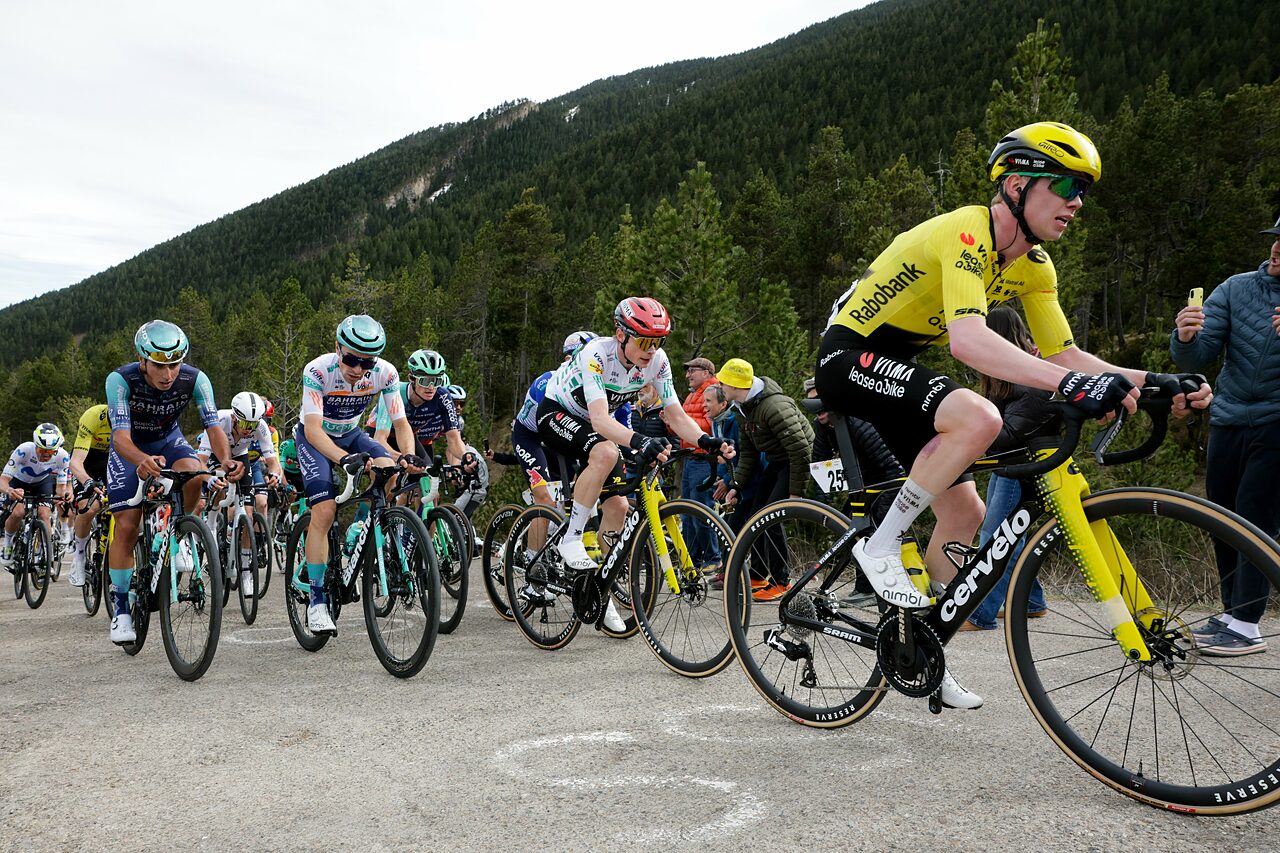 Nordhagen, Vingegaard, Martinez e gli altri sulle aspre rampe del Coll de Pradell