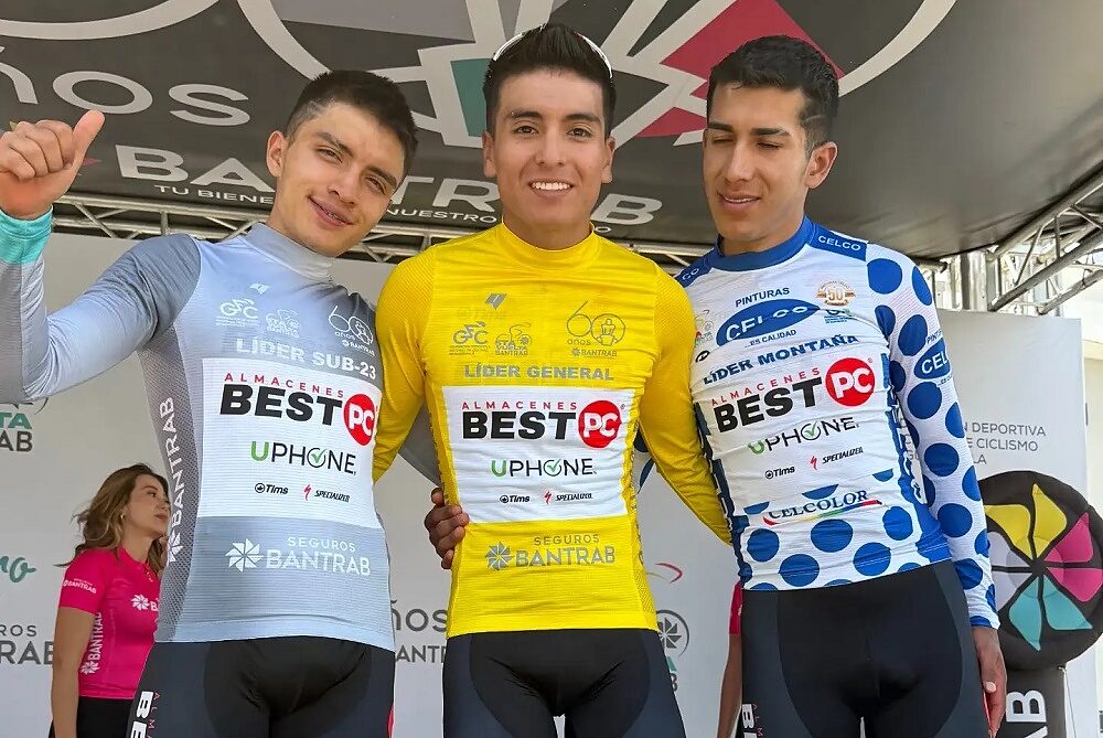 La Best PC Ecuador vince tre maglie alla Vuelta Bantrab