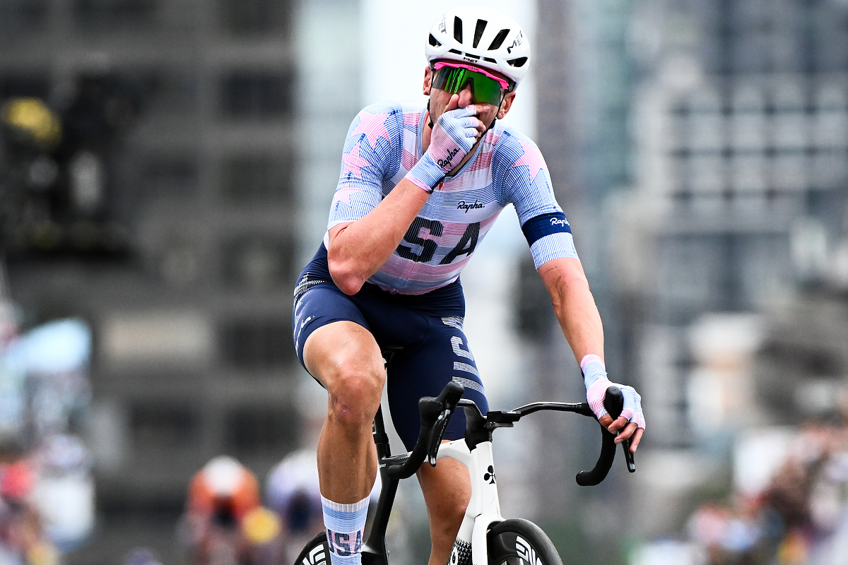 Brandon McNulty è il nuovo campione del mondo ©UCI Cycling (Foto SWPix)