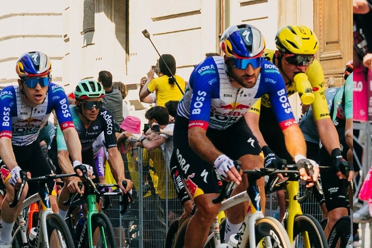 Moscon squalificato alla Vuelta a Burgos: «comportamento scorretto», secondo cartellino giallo