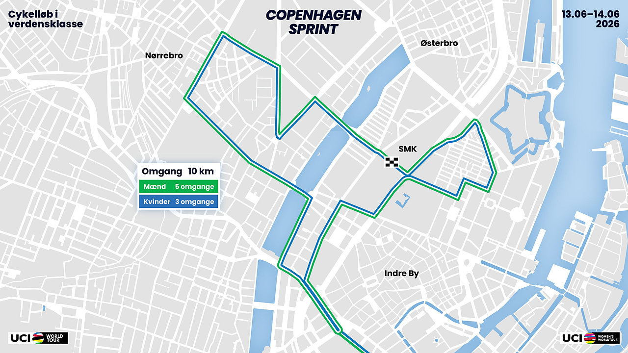 Il circuito finale ©Copenhagen Sprint