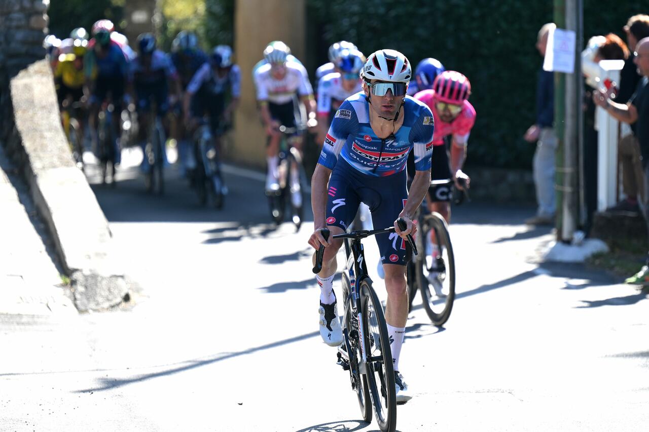 Nel 2025 Garofoli è stato per otto volte in fuga tra Giro d'Italia e Vuelta España © GettySport via X @soudalquickstep
