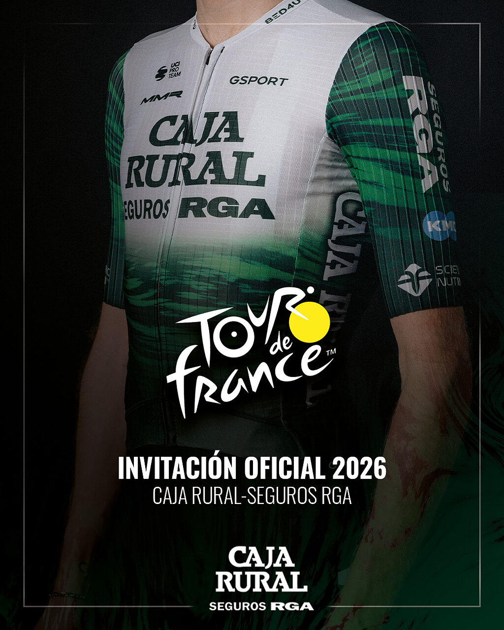 Prima partecipazione al Tour de France per la Caja Rural-Seguros RGA