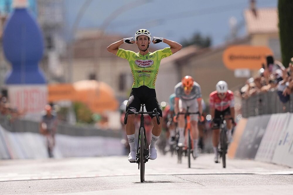 Filippo D'Aiuto vince la terza tappa del Giro d'Abruzzo