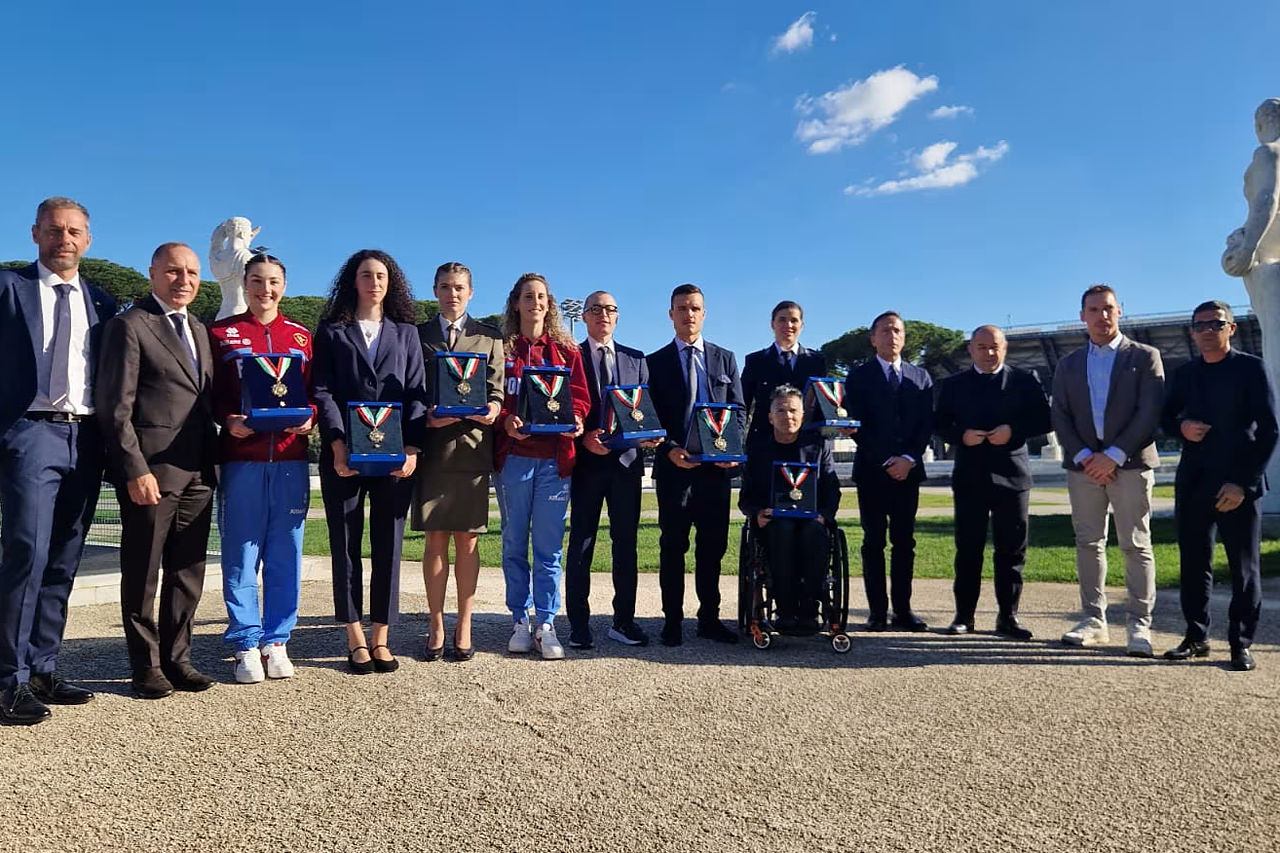 Vincitrici e vincitori dei collari al merito del CONI 2025 ©FCI