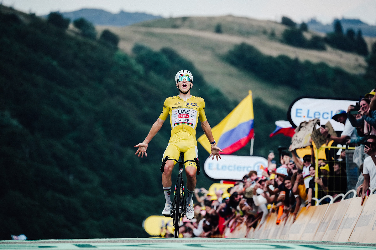 Tadej Pogačar vince a Le Markstein ©Tour de France