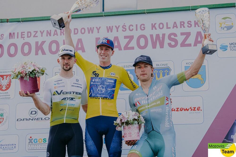 Il podio finale della Dookoła Mazowsza
