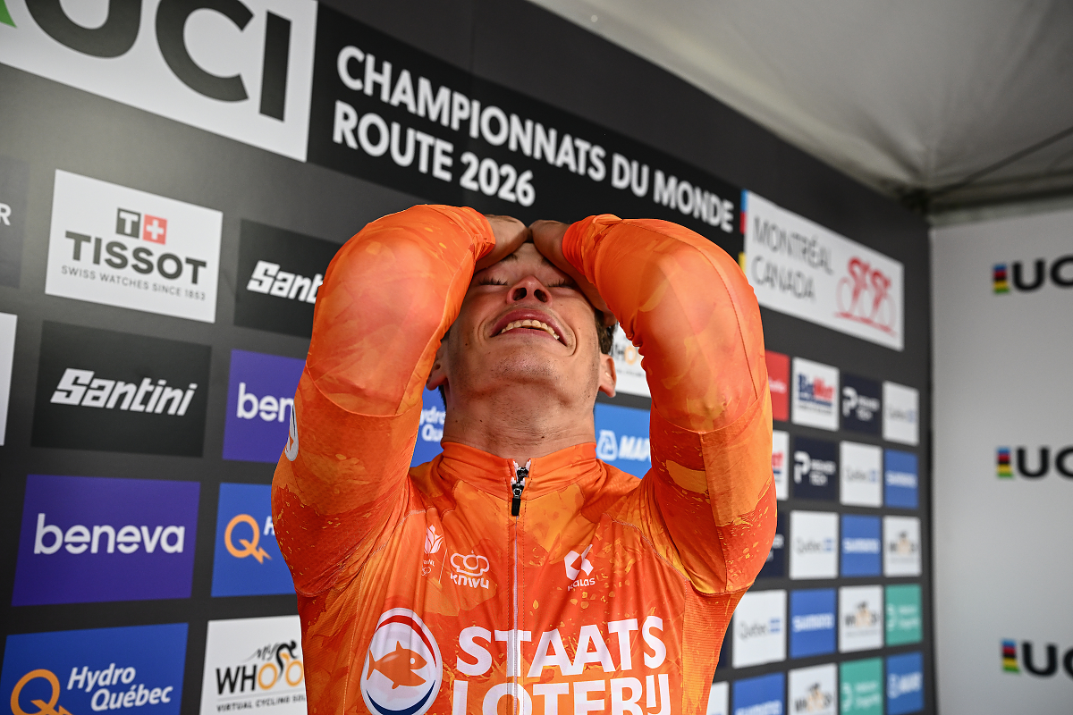 Ryan Gal, campione del mondo U23 a cronometro ©UCI Cycling