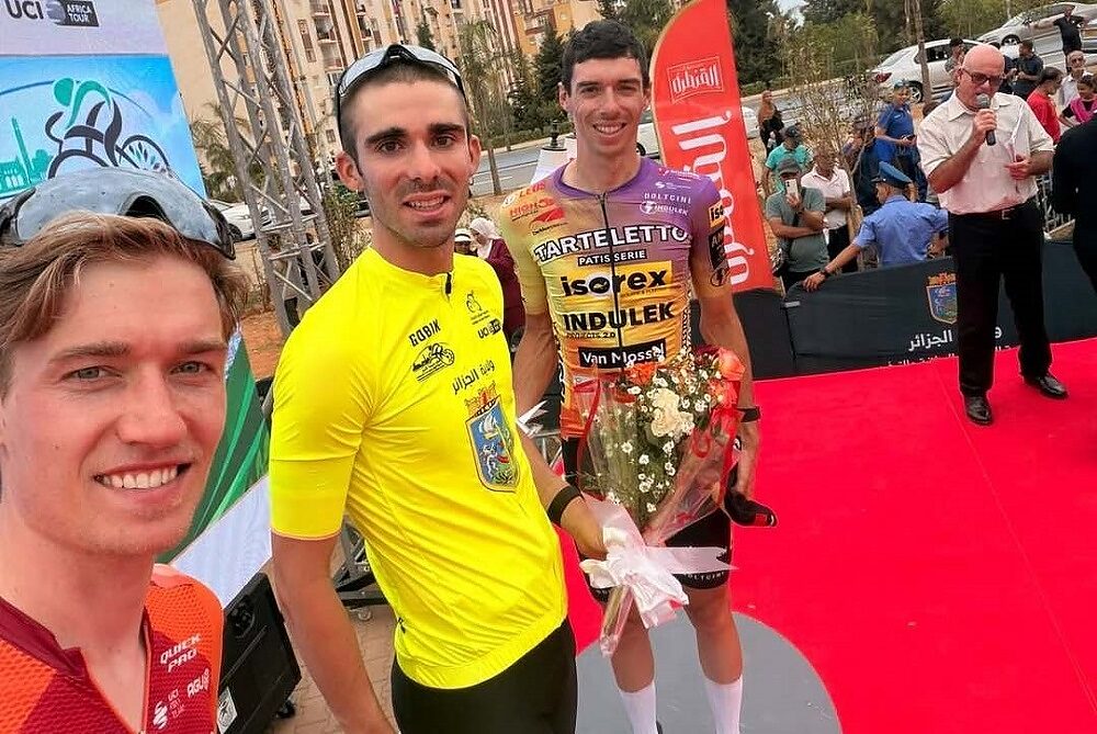 Il podio del Grand Prix El Djazaïr