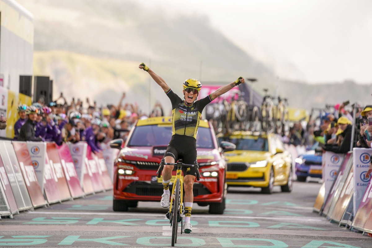 Pauline Ferrand-Prévot vince sulla Madeleine ©Tour de France Femmes avec Zwift