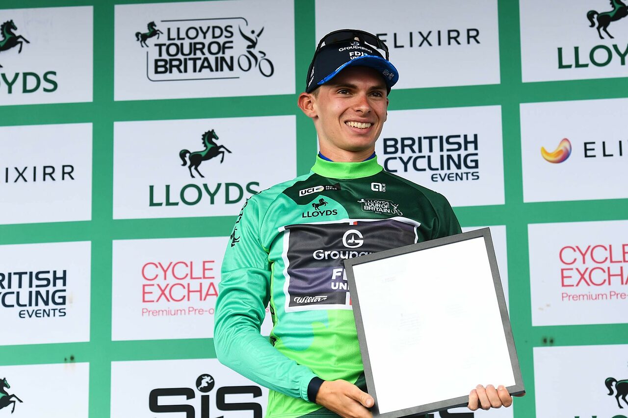 Romain Grégoire vince il Tour of Britain 2025 ©Lloyds Tour of Britain