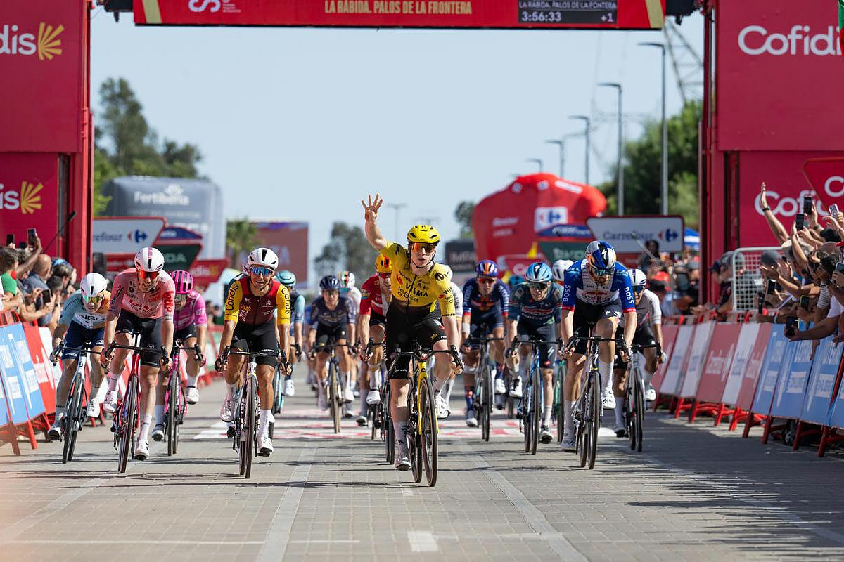 Quarta vittoria per Matthew Brenner alla Vuelta 2026 © Vuelta a España