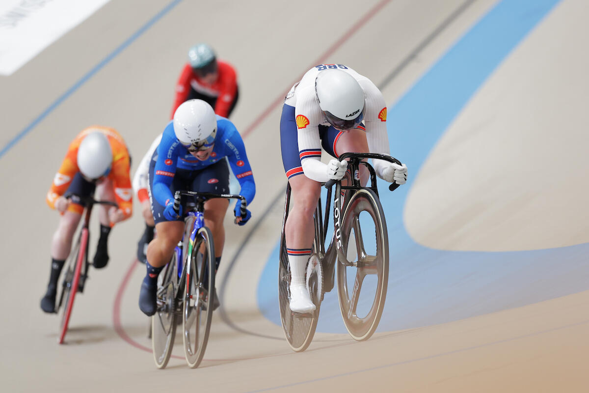 Miriam Vece seconda in semifinale, battuta da Emma Finucane  ai mondiali su pista 2025©