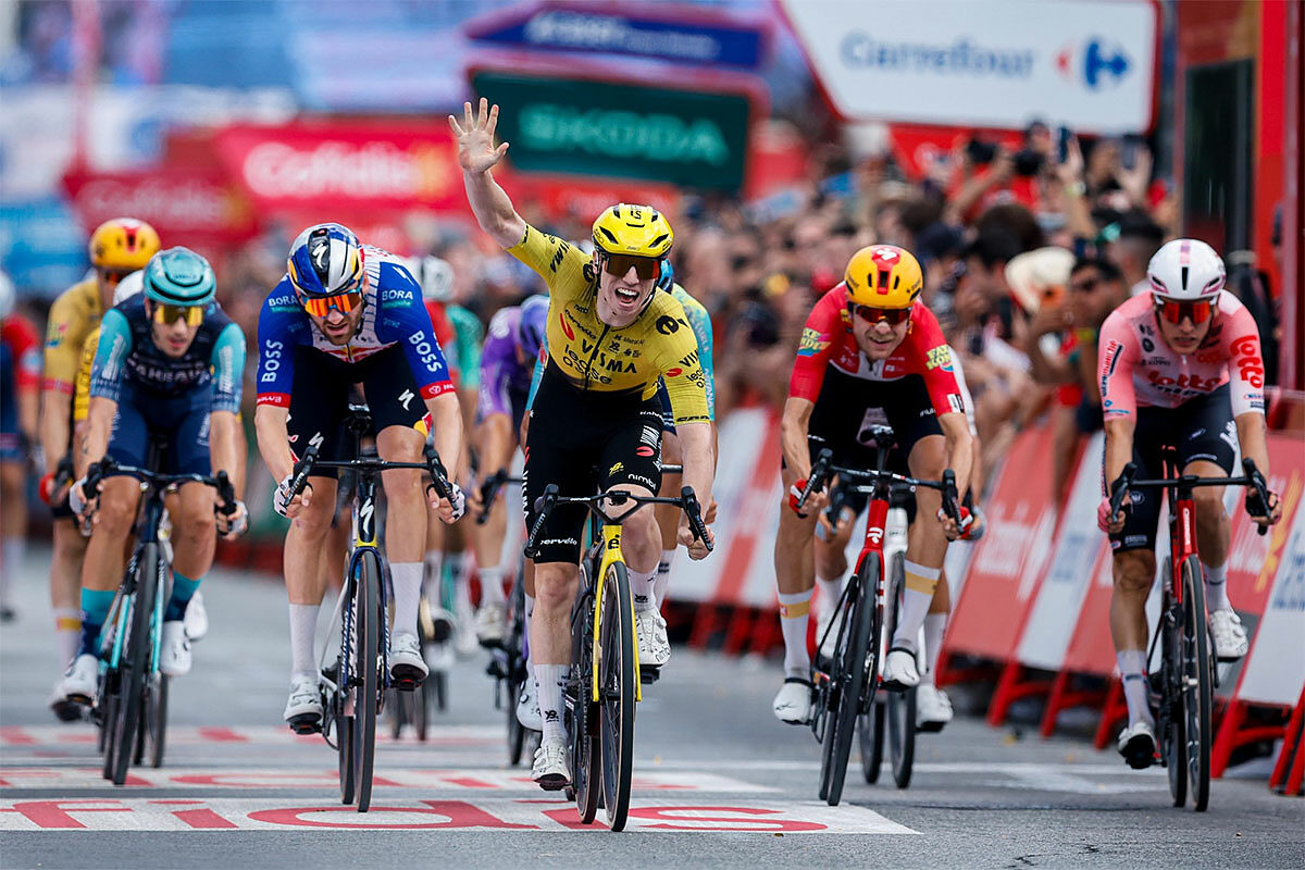 Quinta vittoria di tappa per Matthew Brennan alla Vuelta 2026 ¨© Visma-Lease a Bike