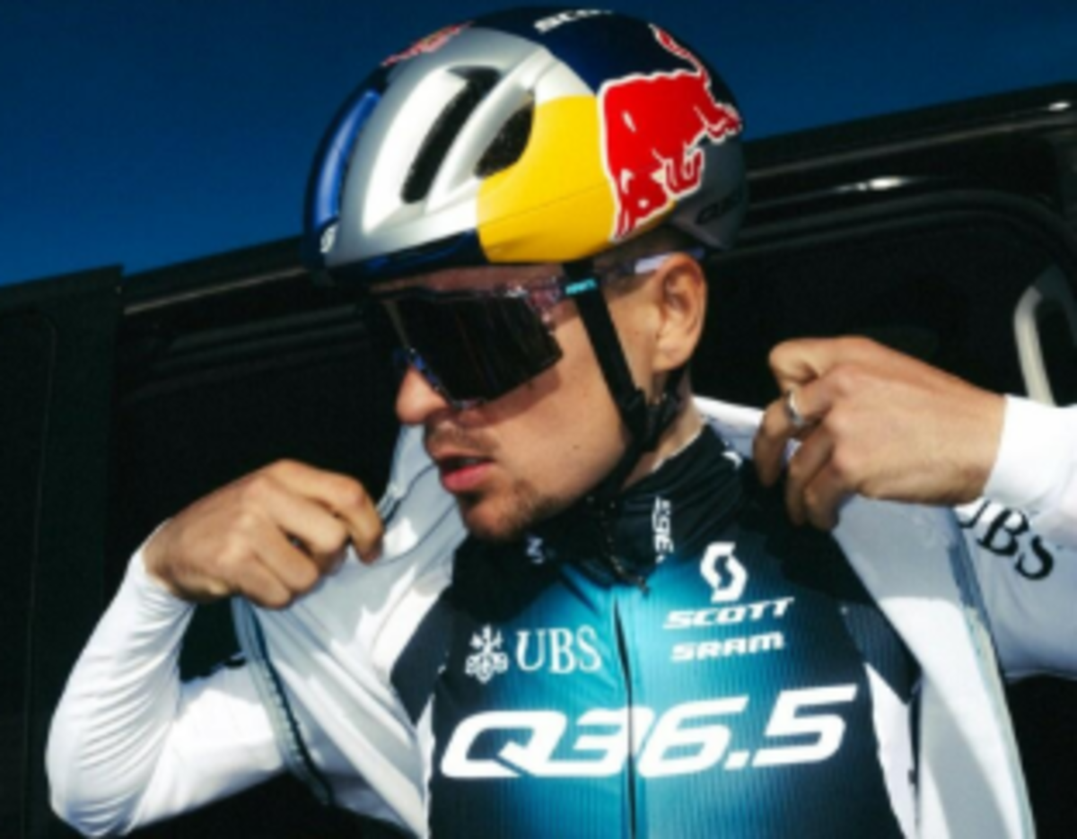 Tom Pidcock con i colori della sua nuova squadra © Q36.5 Pro Cycling Team