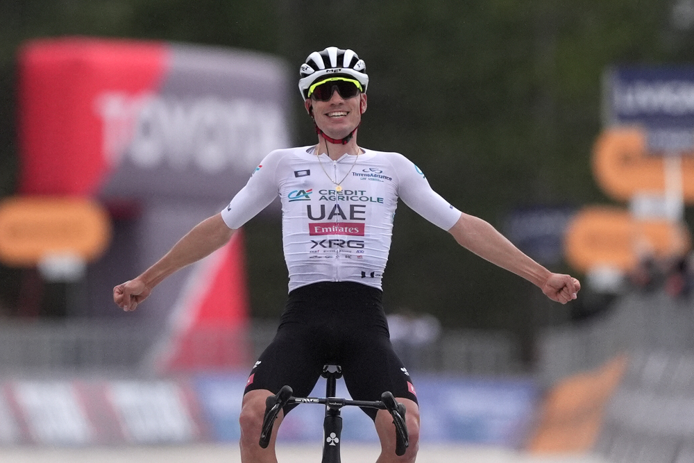 Juan Ayuso vince a Frontignano ©Tirreno-Adriatico