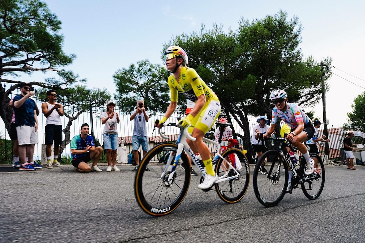 VOLLERING (FDJ UNITED-SUEZ) e Katarzyna NIEWIADOMA-PHINNEY (CANYON//SRAM) © Gaëtan Flamme, Billy Ceusters