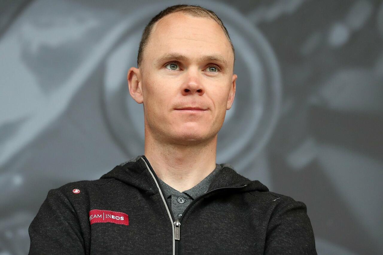 Chris Froome, qui con la maglia della INEOS © PA