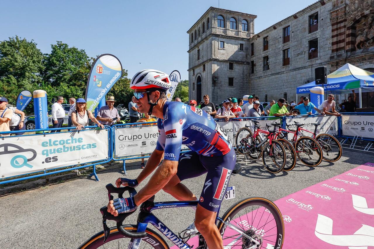 Mikel Landa, al via stamattina ©Vuelta a Burgos, via X