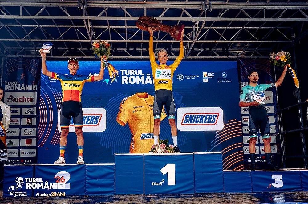 Il podio finale del Tour of Romania