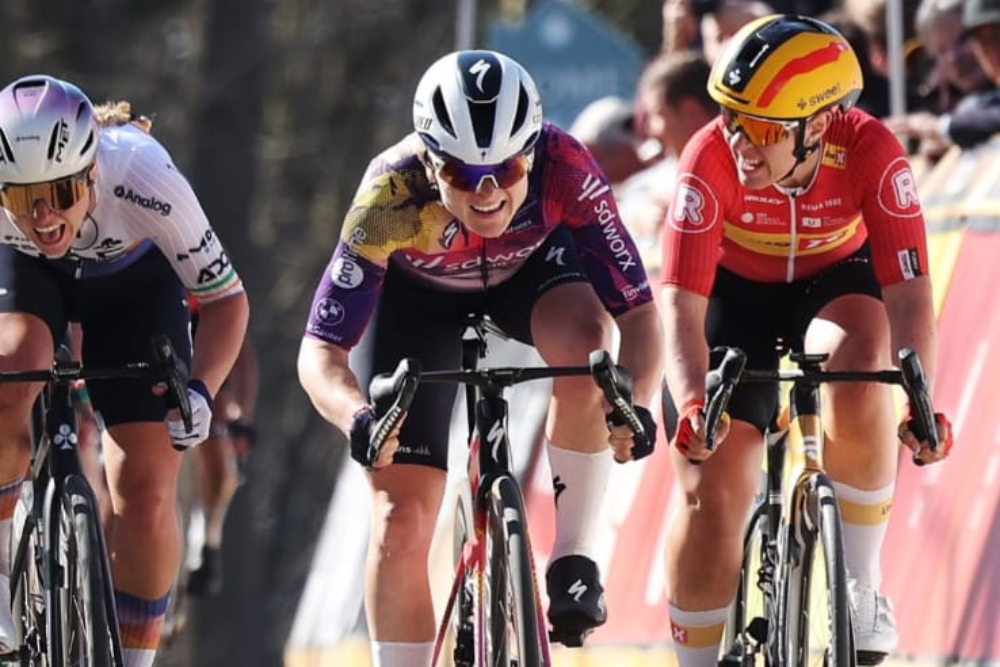 Marta Lach vince la Nokere Koerse ©Uno-X Mobility