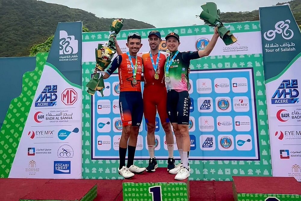 Il podio della Dhofar Classic