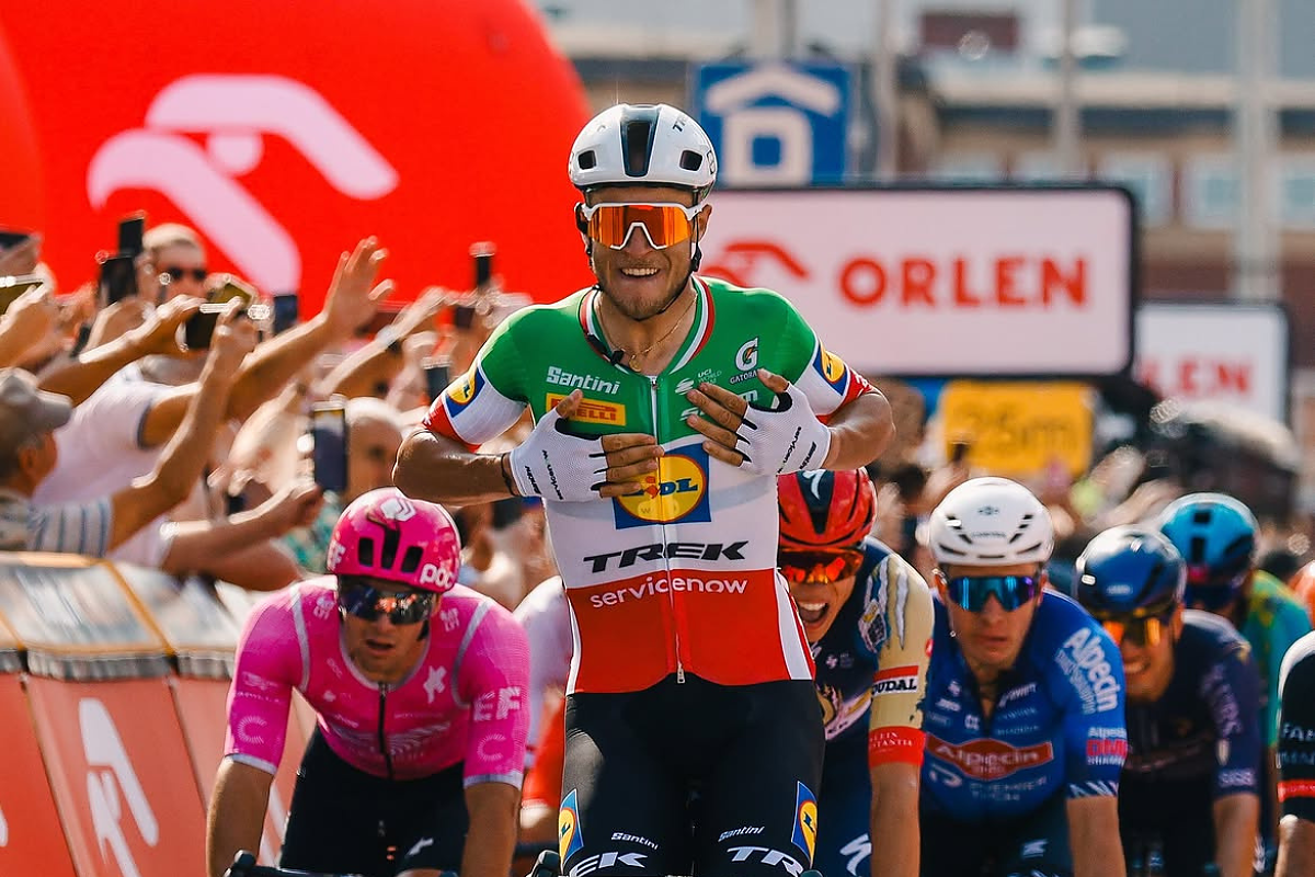 Jonathan Milan, primo atto da campione italiano: battuto Magnier al Tour de Pologne