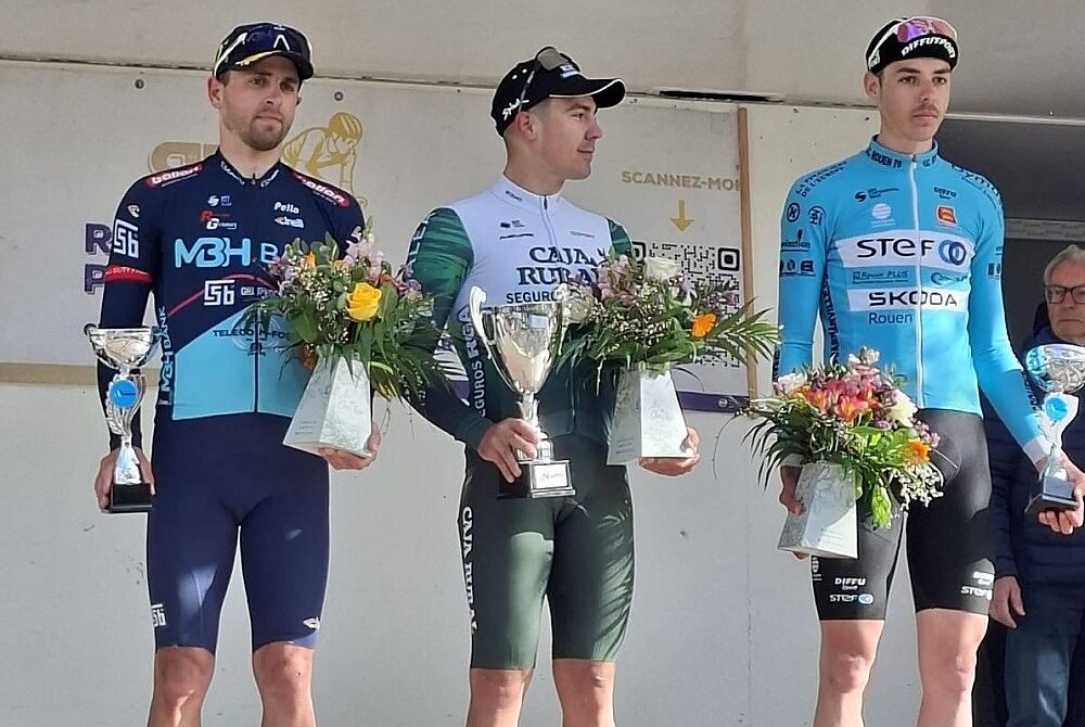 Il podio della Classic Loire Atlantique