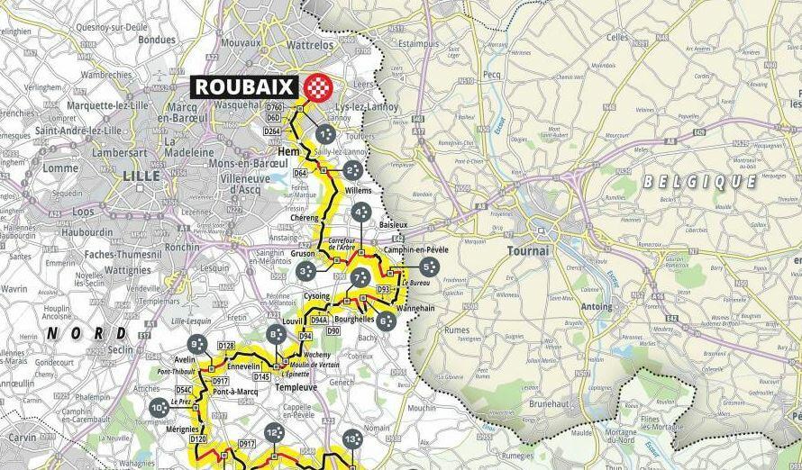 Presentato il percorso della ParigiRoubaix 2023