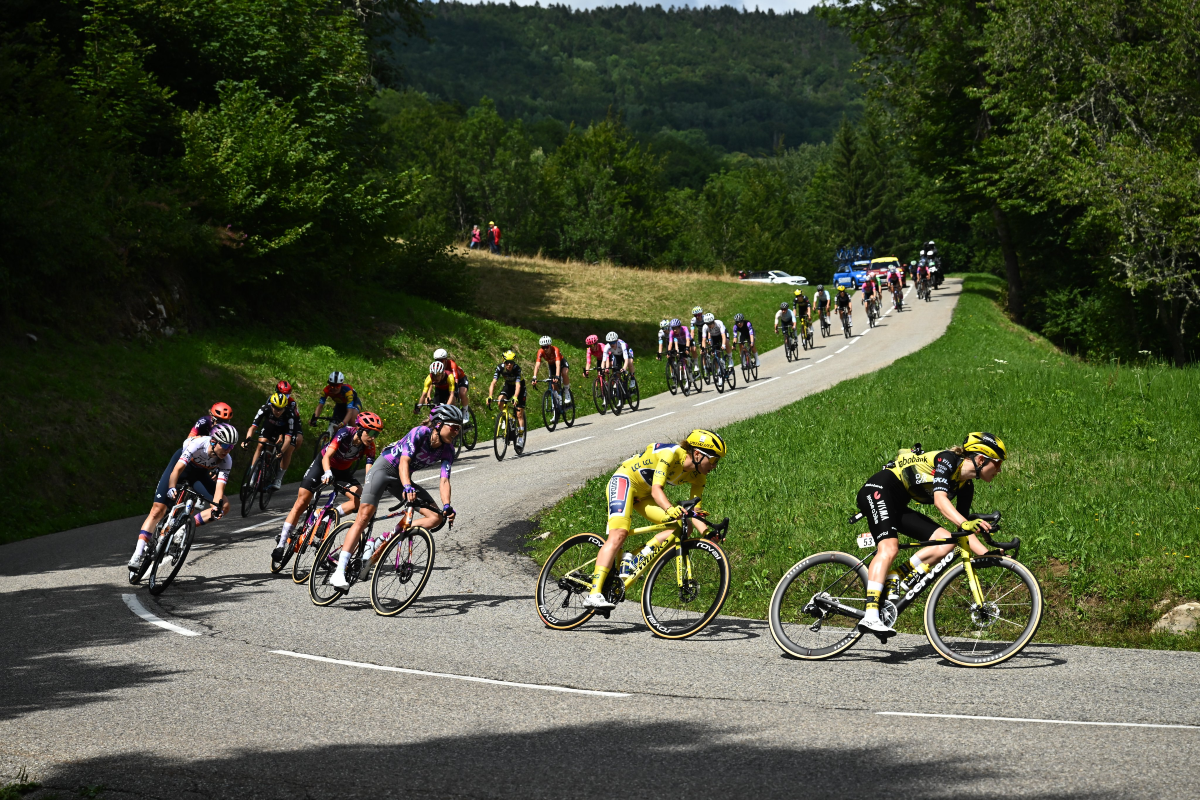 Kim Le Court di nuovo davanti ©Tour de France Femmes