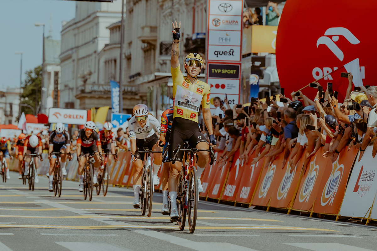 Lorena Wiebes ha vinto tre tappe al recente Tour de Pologne ©Andrzej Gucwa (da Team SD Worx-Protime)