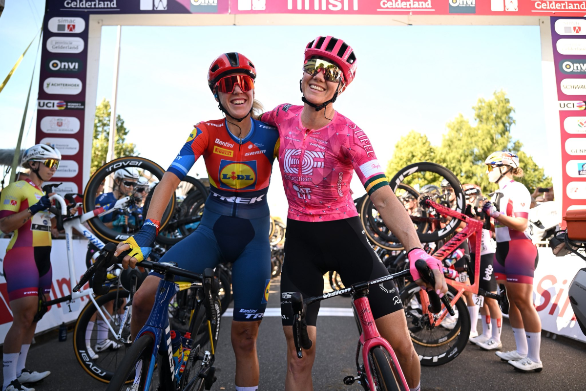 Ellen van Dijk e Sarah Roy ©UCI WWT-Getty