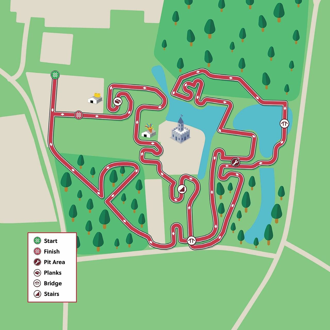 Il percorso dell'appuntamento di Coppa del Mondo di ciclocross a Flamanville © UCI Cyclocross
