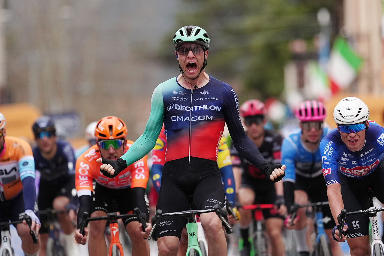 Tobias Lund Andresen vince la terza tappa della Tirreno-Adriatico 2026 © Tirreno-Adriatico/LaPresse