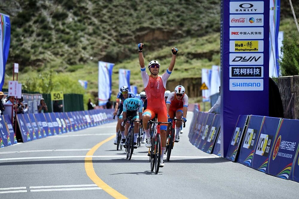 Aliaksei Shnyrko vince la quarta tappa della China Xizang Trans-Himalaya