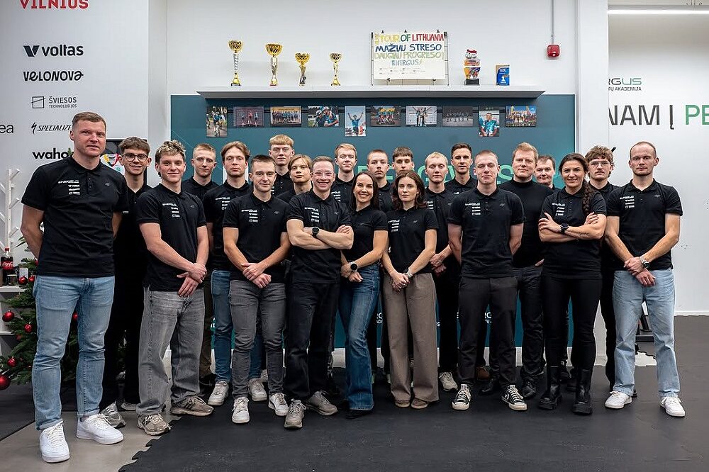 La Energus al completo nel ritiro di dicembre