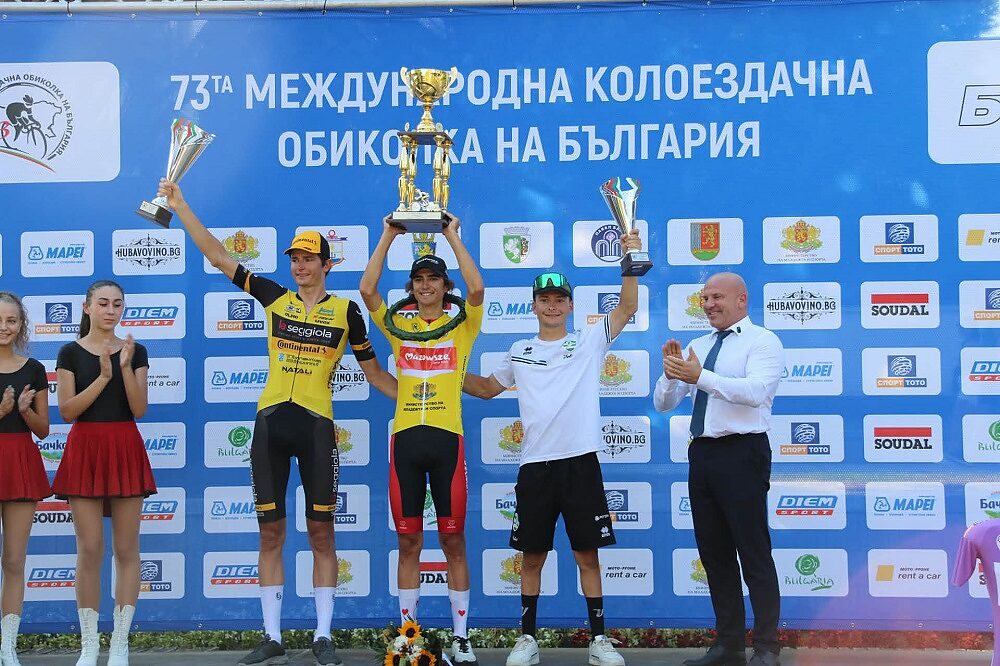 Il podio finale del Tour of Bulgaria