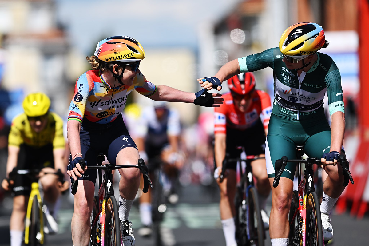 Anna van der Breggen e Lotte Kopecky ©Team SD Worx-Protime