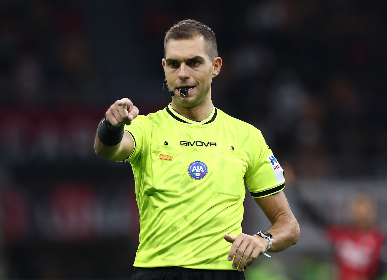 Lazio, Zufferli arbitro col Sassuolo: Feliciani per Roma-Cagliari