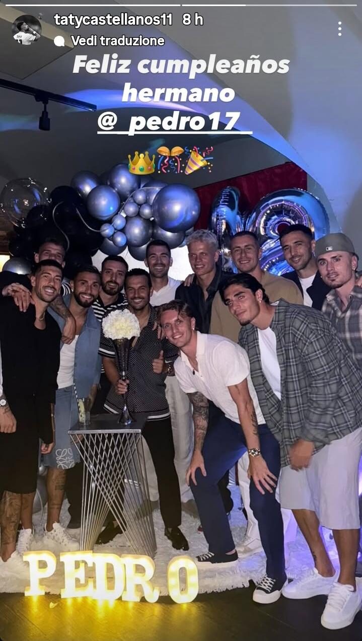 Compleanno Pedro