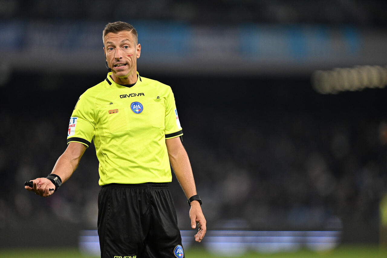 Arbitro Massa - Via onefootball (Photo by Francesco Pecoraro/Getty Images)
